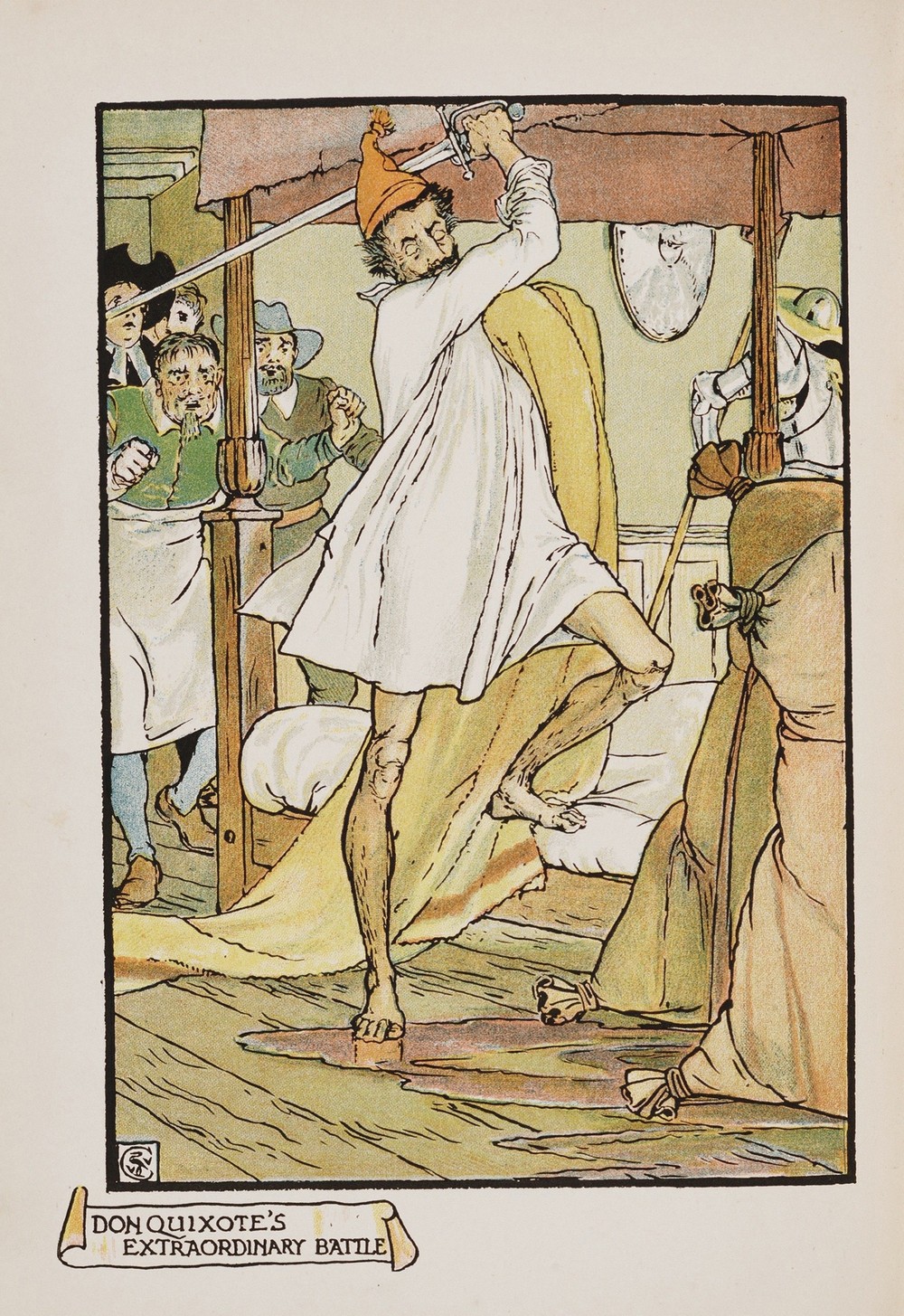 Don Quixote’s extraordinary battle