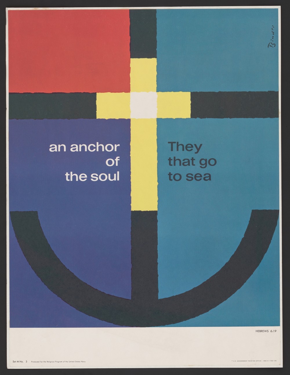An anchor of the soul