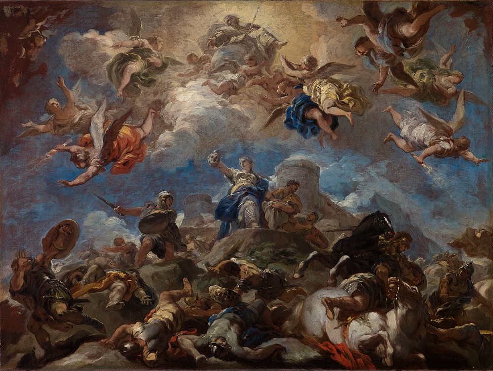 Judith Displaying the Head of Holofernes (1703–4)