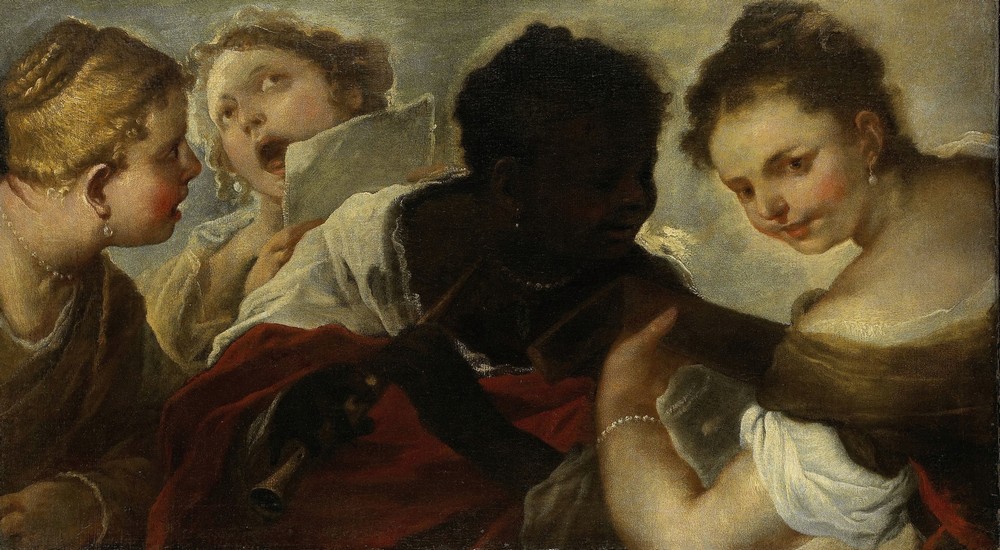 Four Women making Music