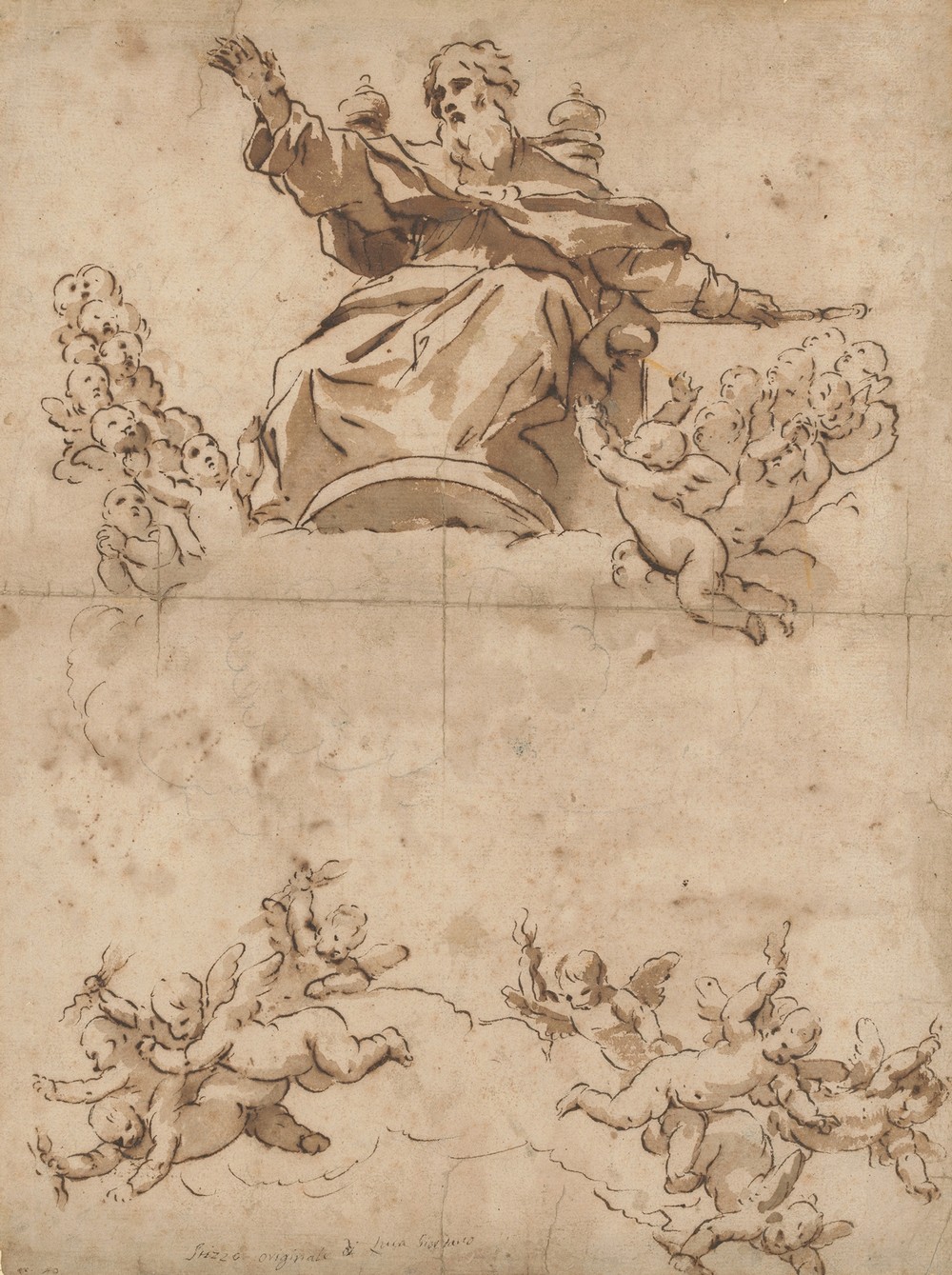 The Almighty with Angels (ca. 1650–69)