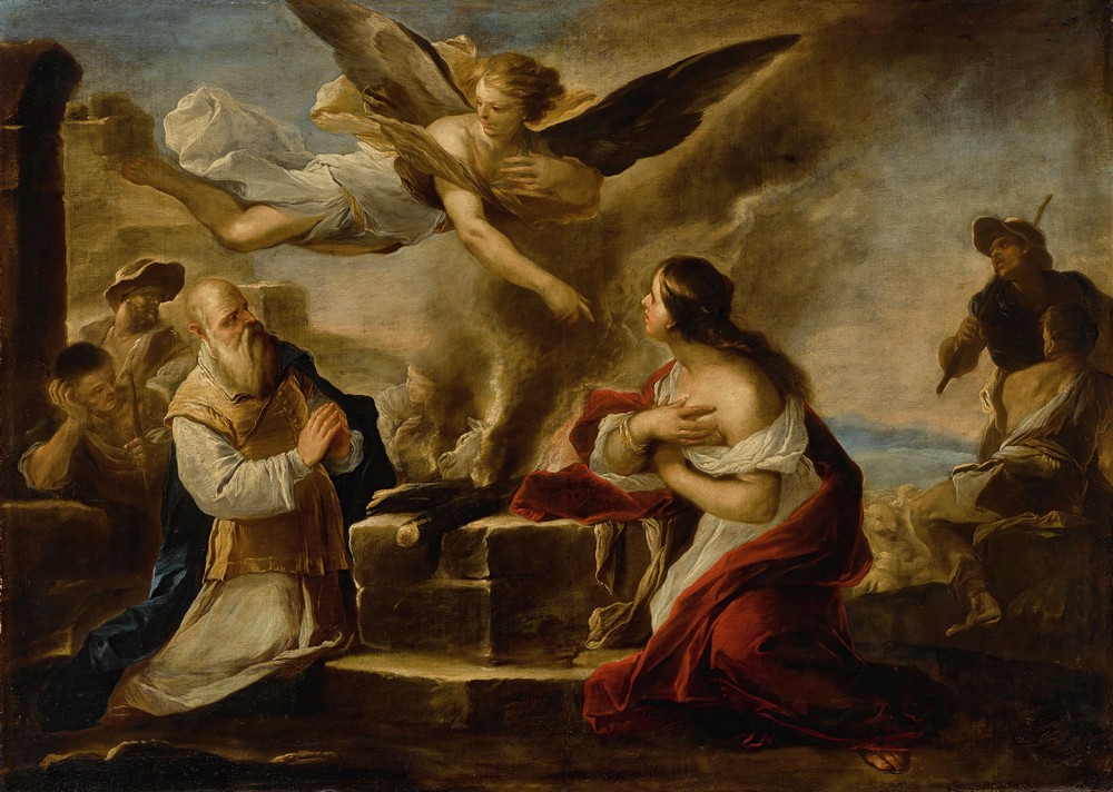 The Sacrifice Of Manoah