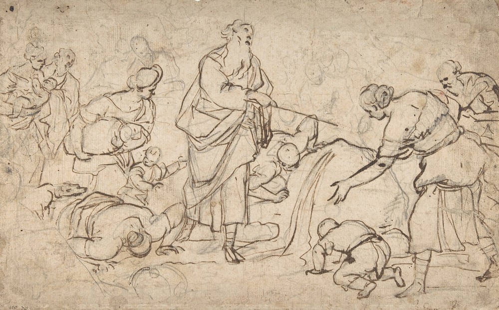 Moses Striking the Rock