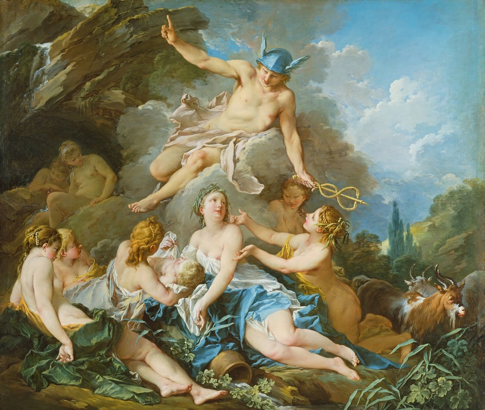 Mercury confiding the Infant Bacchus to the Nymphs (c. 1732 - 1734)