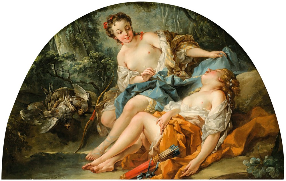 Hunting nymphs