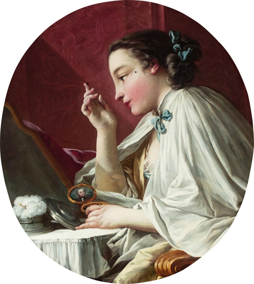 Une dame à sa toilette, also called La Mouche