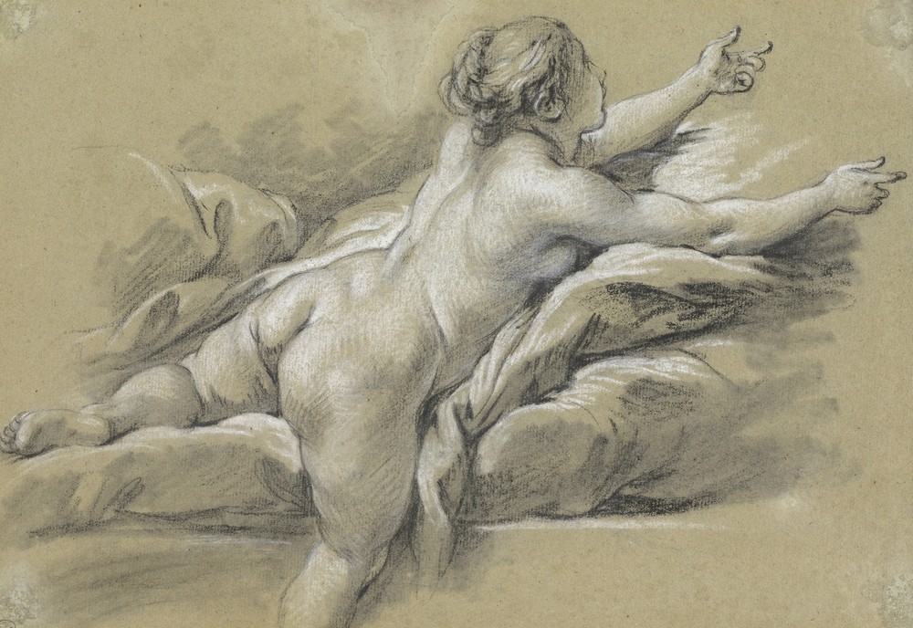 A Nude Woman Reaching to the Right (c. 1769)