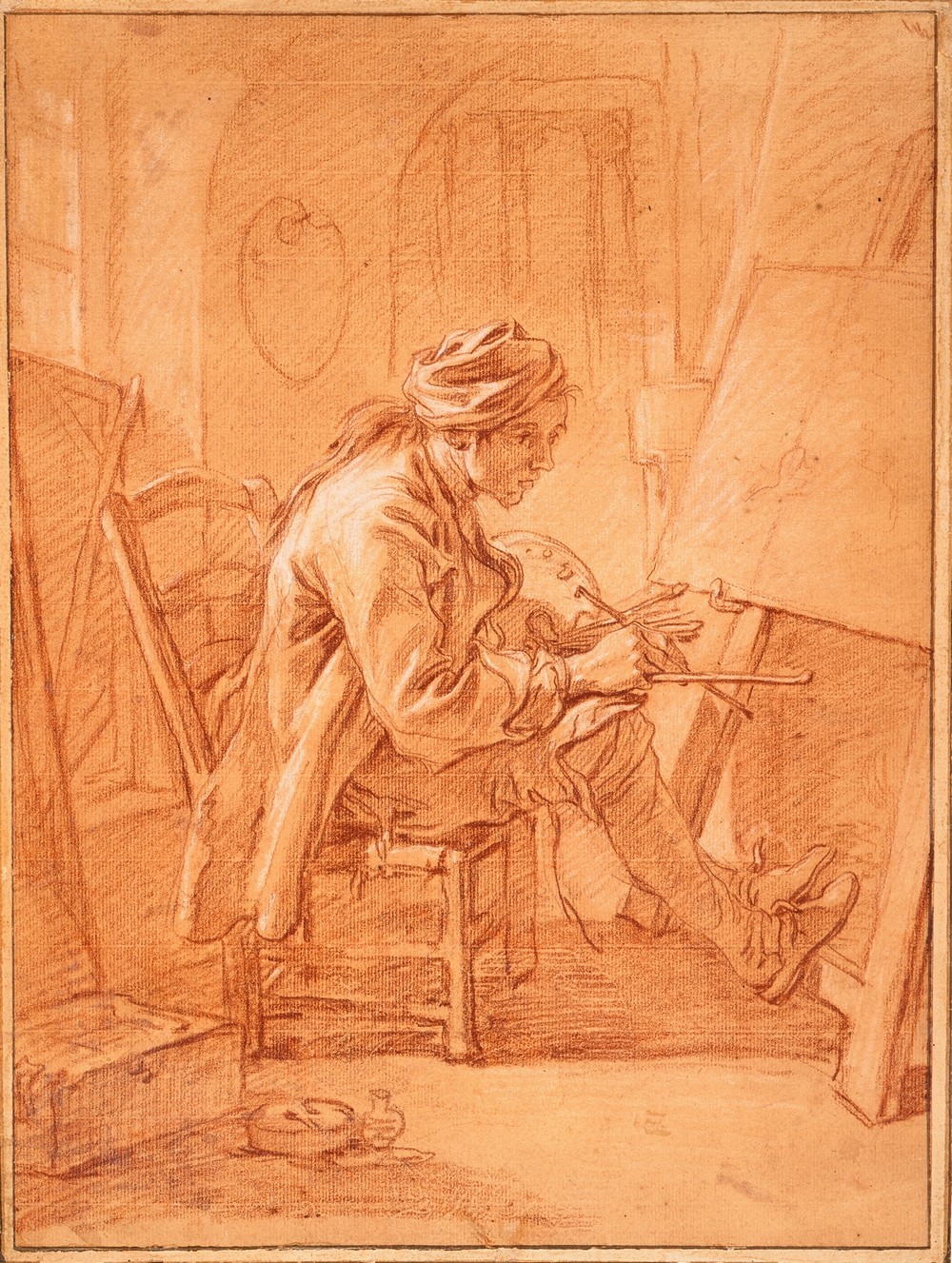 The Artist in His Studio (circa 1733)