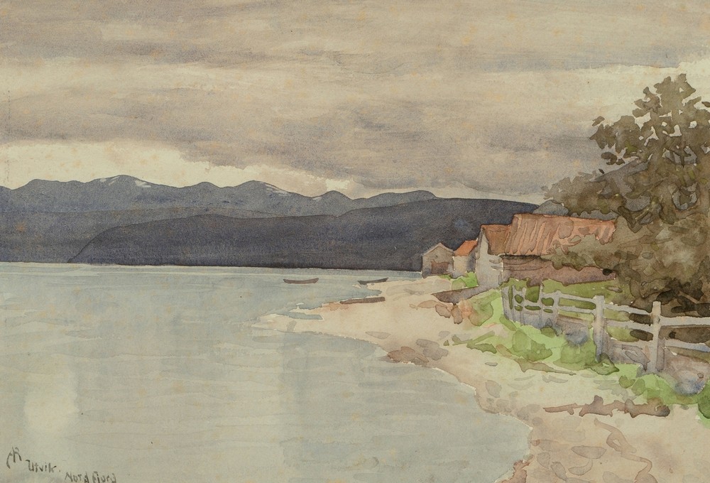 Utvik, Not a Fjord, Norwegian Trip (circa 1890)