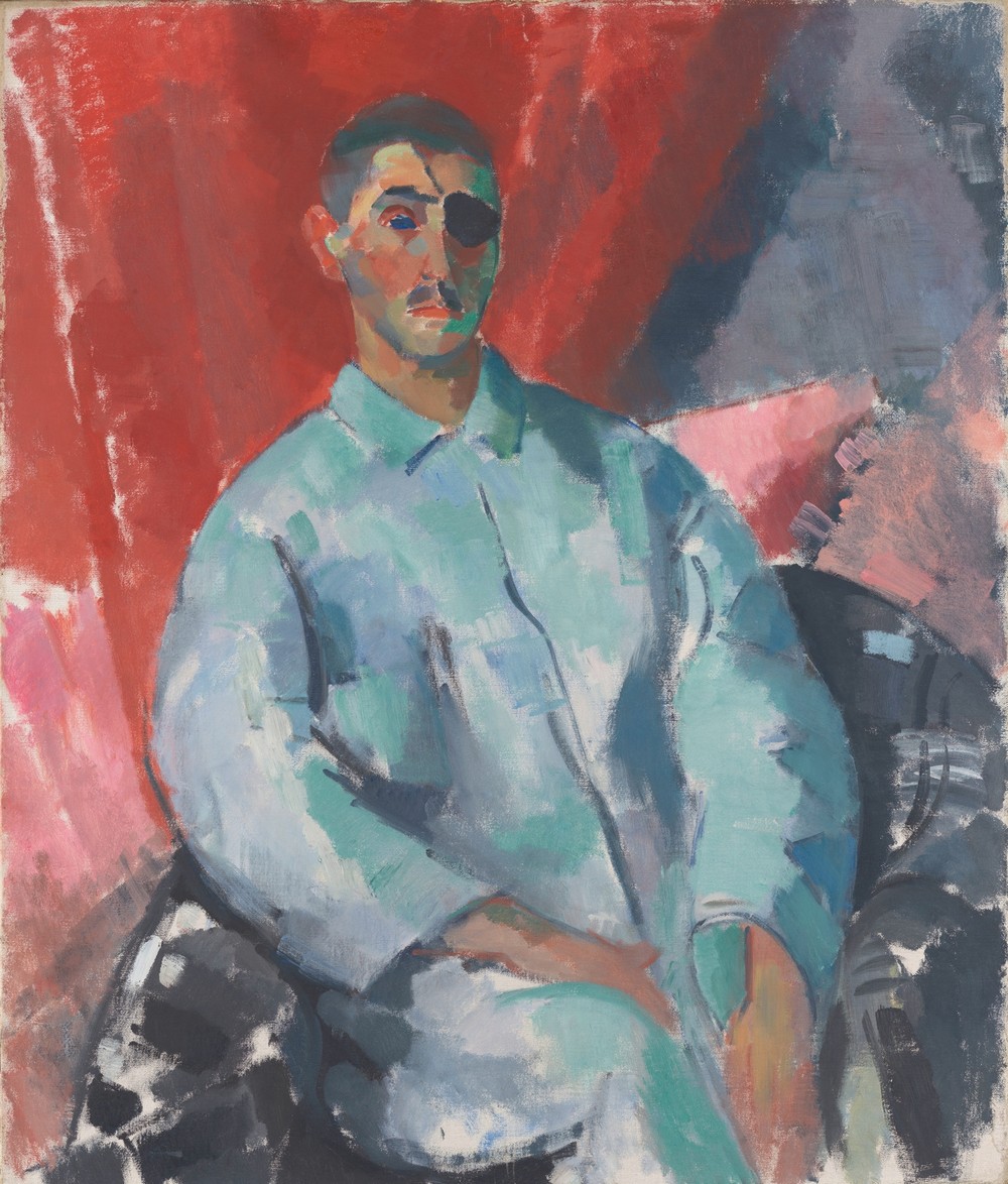 Self Portrait with Black Eye Patch