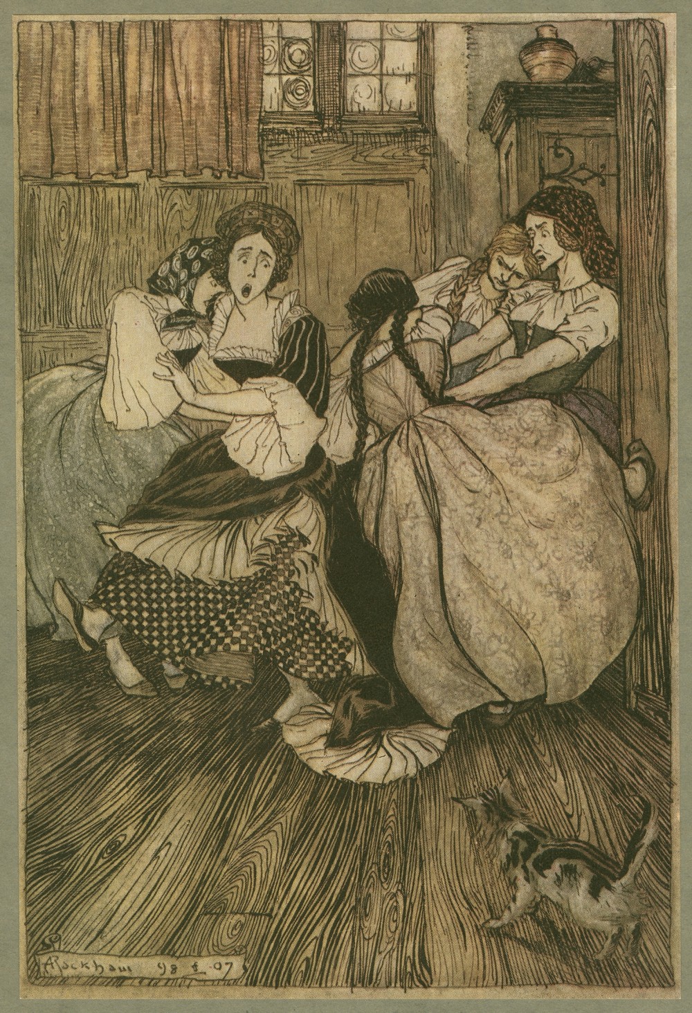 And the maids cried ‘good gracious, how very tenacious!’