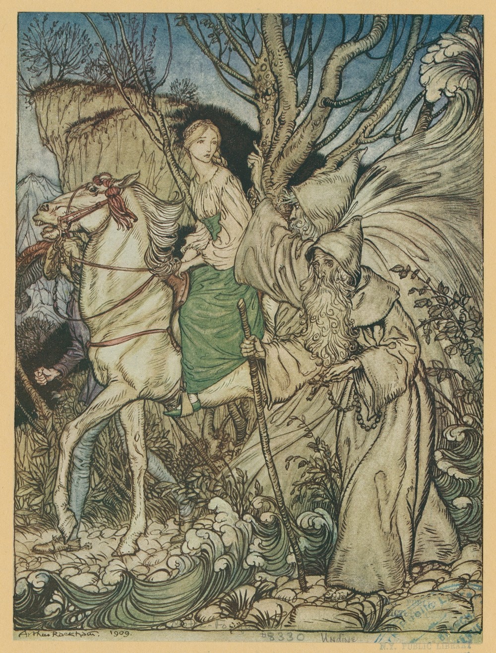 ‘Little niece,’ said Kühleborn, ‘forget not that I am here with thee as a guide.’