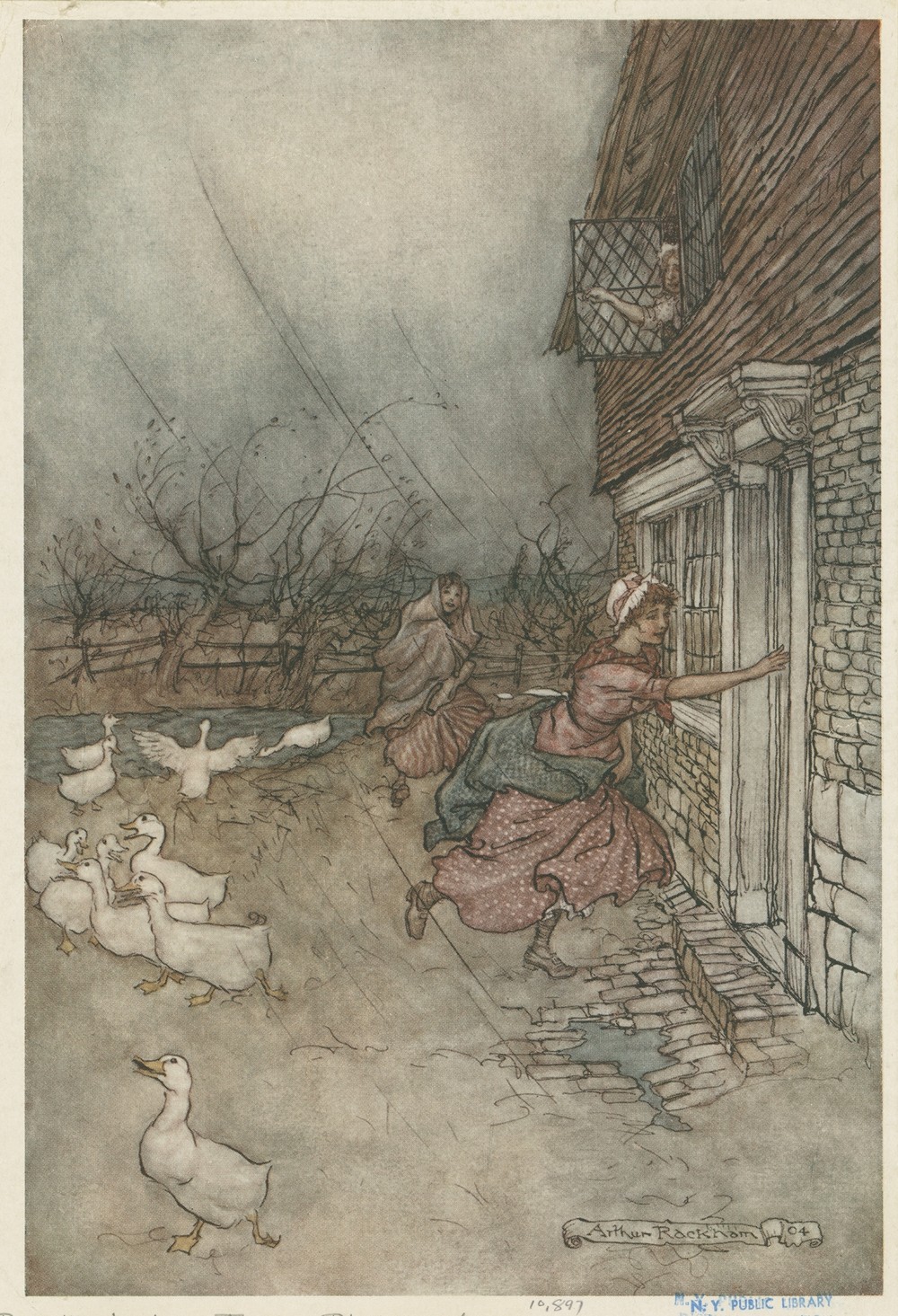 ‘The rain always made a point of setting in just as he had some outdoor work to do’