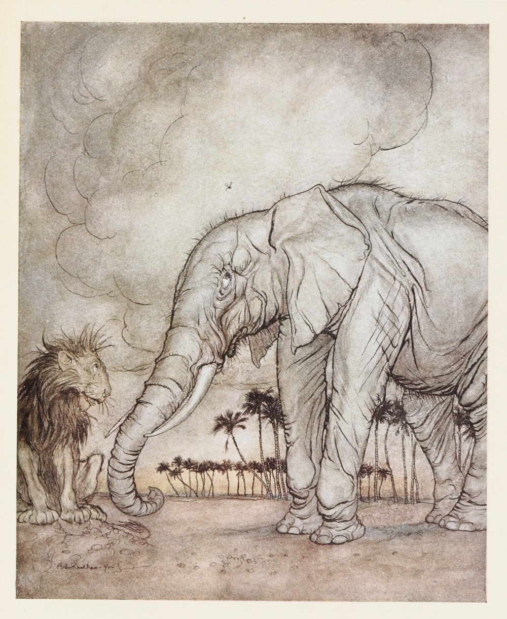 The Lion, Jupiter, and the Elephant