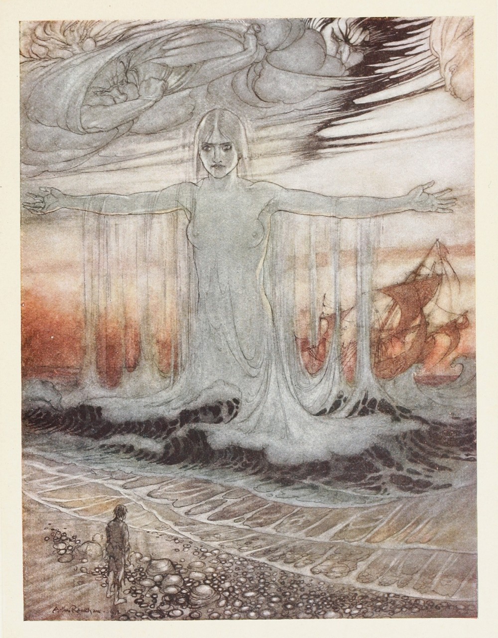 The Shipwrecked Man and the Sea