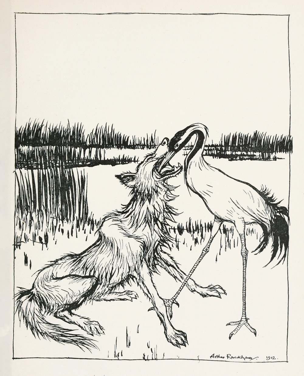 The Wolf and the Crane