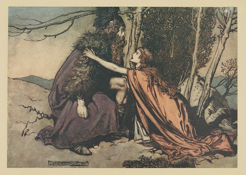 ‘Father! Father! Tell me what ails thee, With dismay thou art filling thy child!