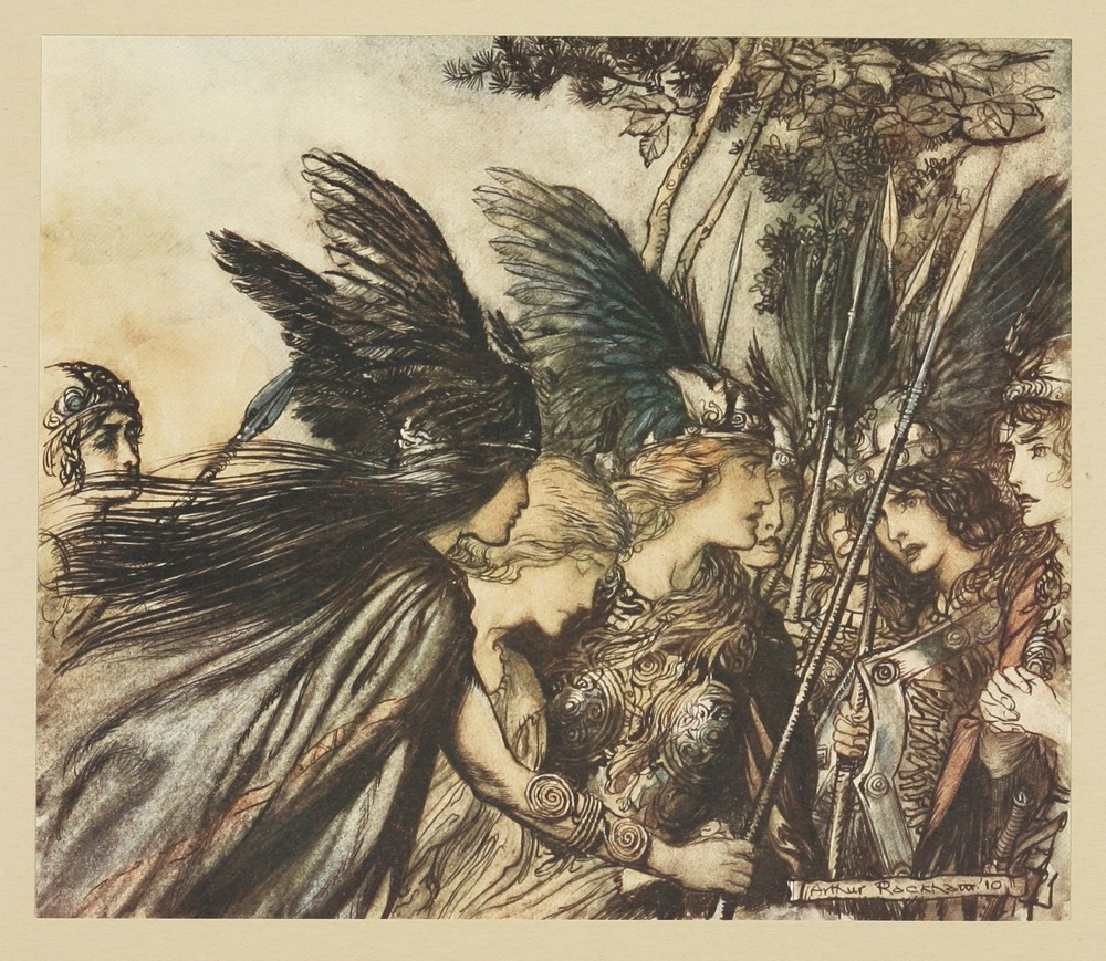 ‘I flee for the first time and am pursued; Warfather follows close…