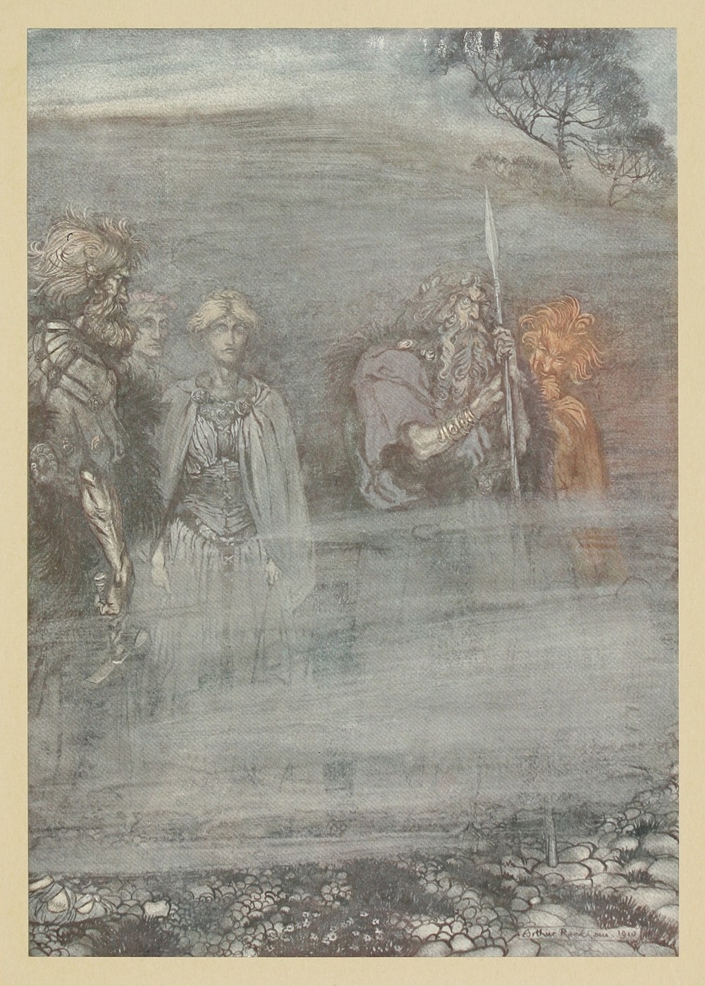 The Gods grow wan and aged at the loss of Freia