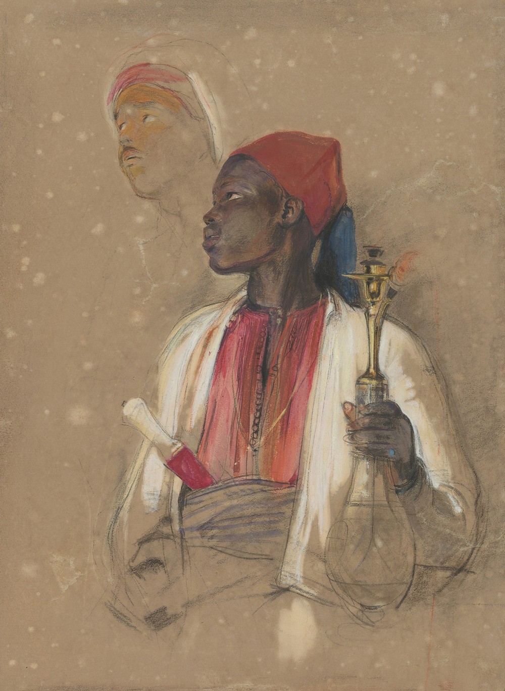 Study for ‘The Pipe Bearer’ (1841–51)