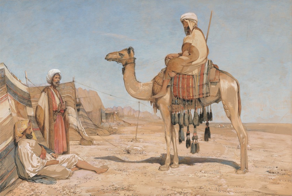 A Bedouin Encampment; Or, Bedouin Arabs
