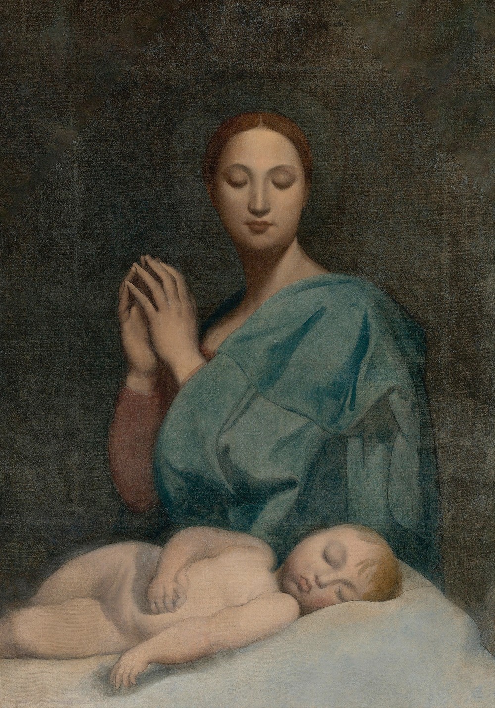 The Virgin With The Sleeping Infant Jesus