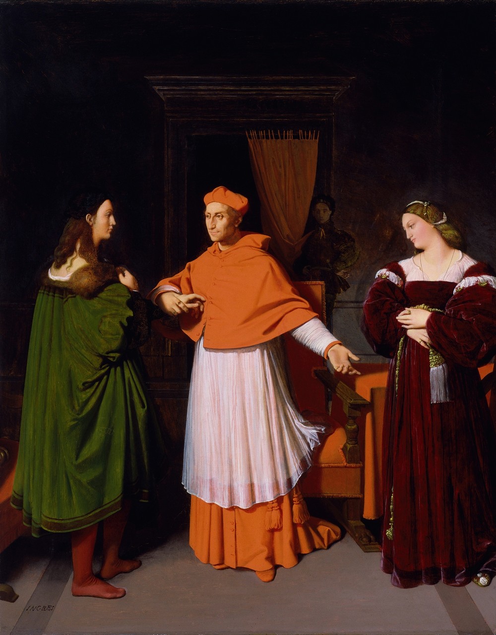 The Betrothal of Raphael and the Niece of Cardinal Bibbiena (from 1813 until 14)
