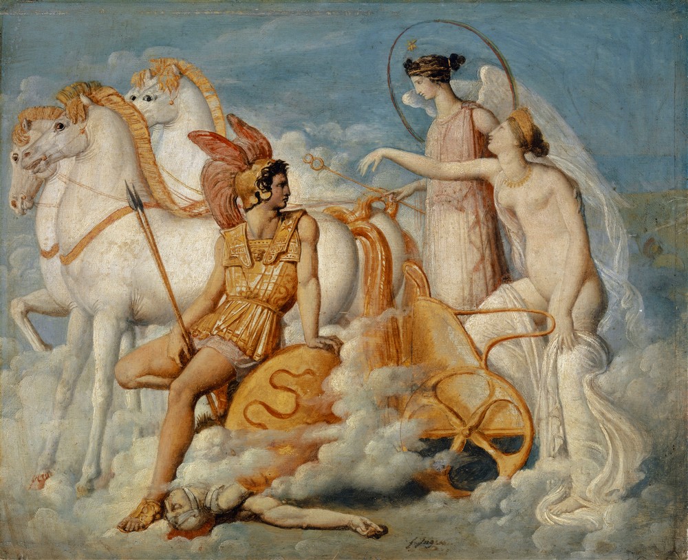 Venus, Injured By Diomedes, Returns To Olympus (Around 1803)