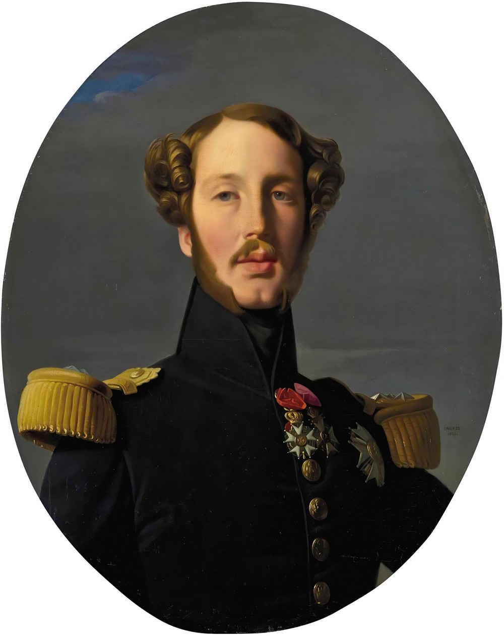 Portrait Of Ferdinand-Philippe-Louis-Charles-Henri Of Bourbon Orleans, Duke Of Orleans