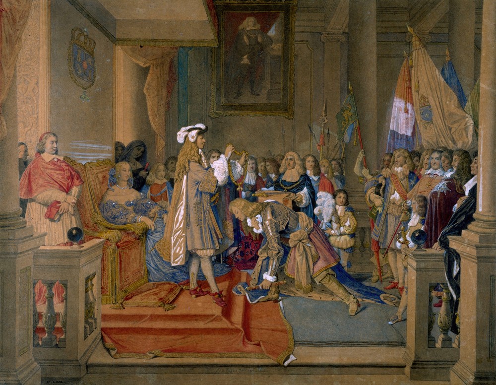 Le maréchal de Berwick recevant la Toison d’or