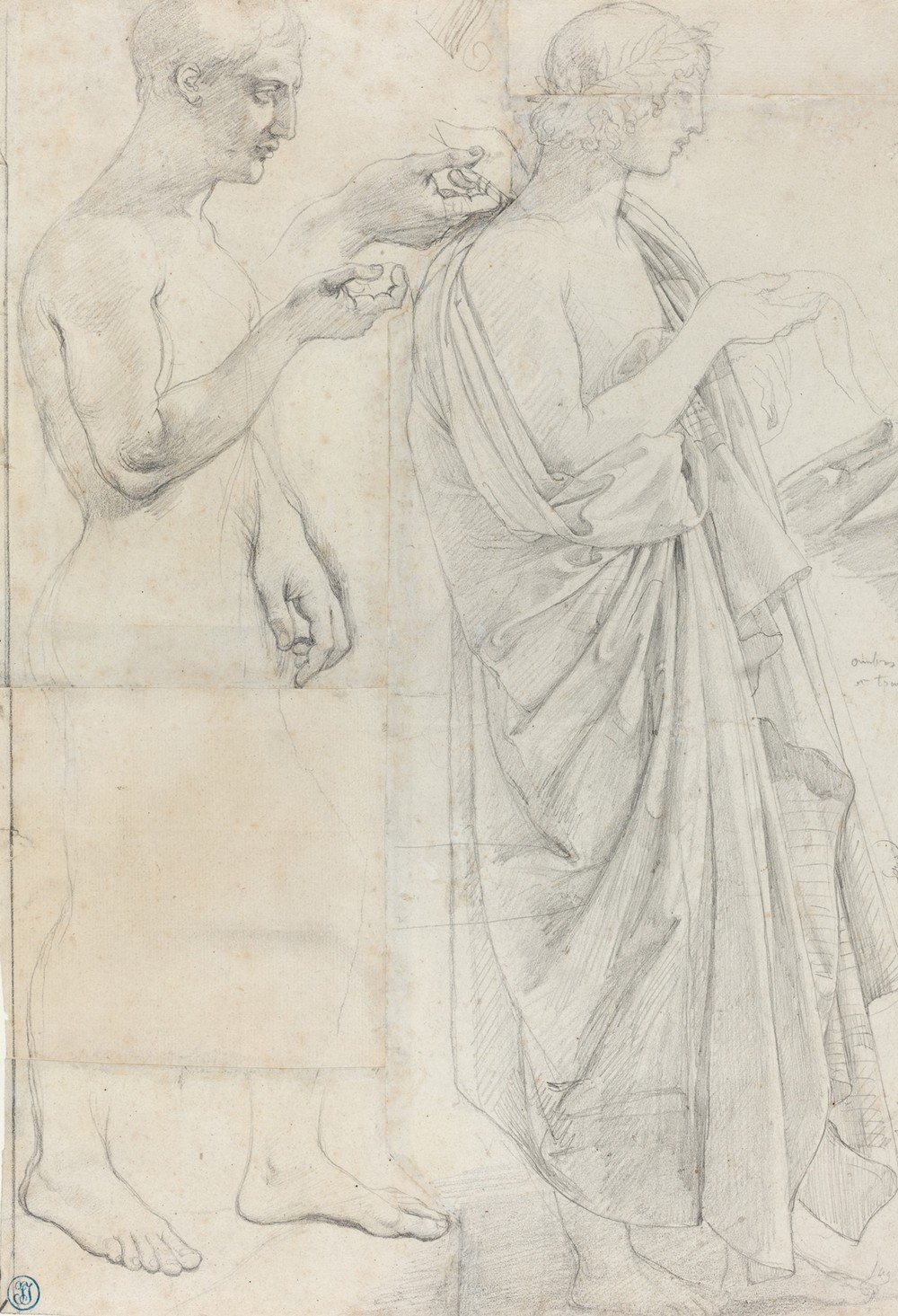 Two Studies of Virgil (c. 1812 and c. 1825)