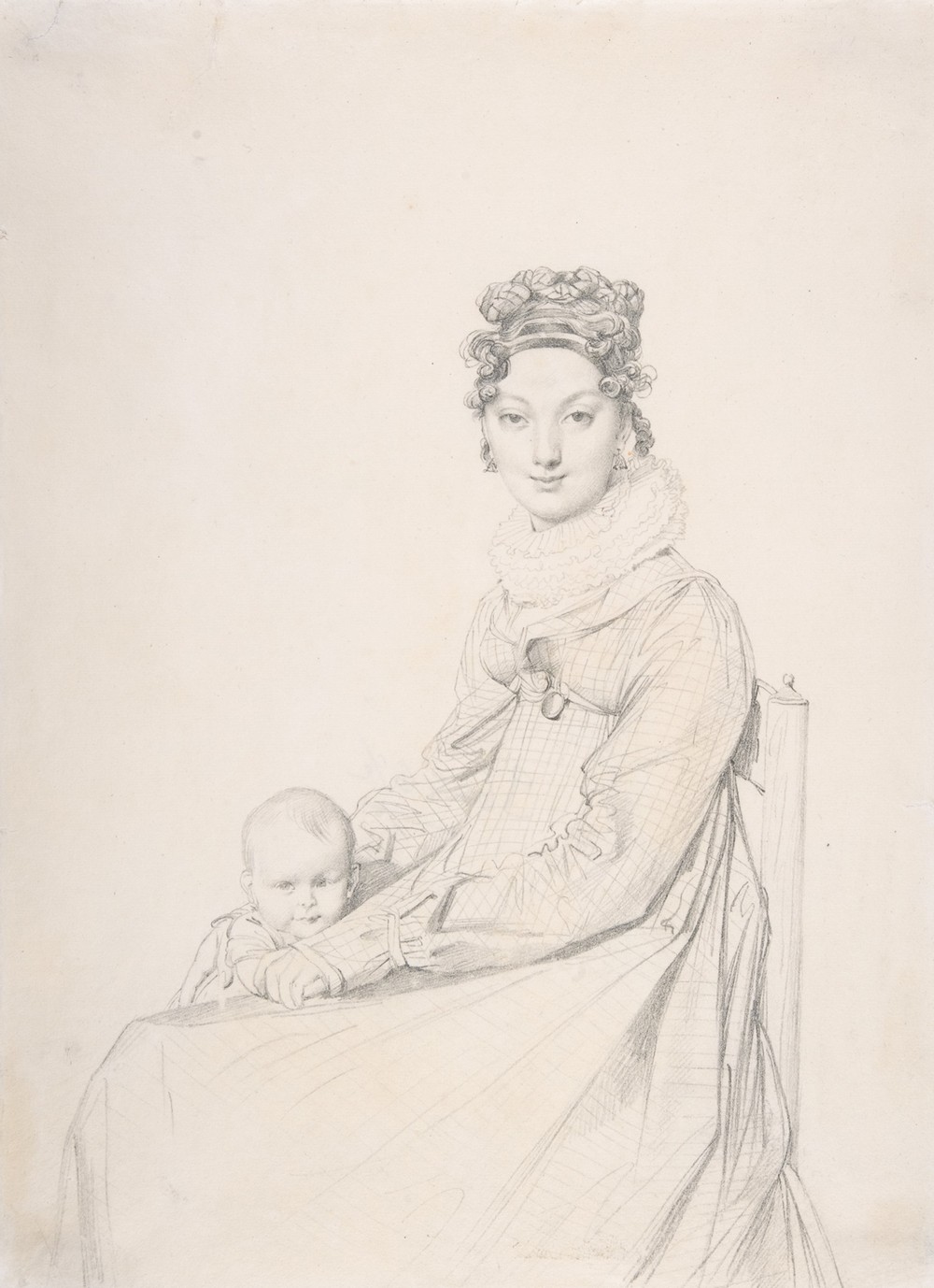 Madame Alexandre Lethière and Her Daughter Letizia (ca. 1815)