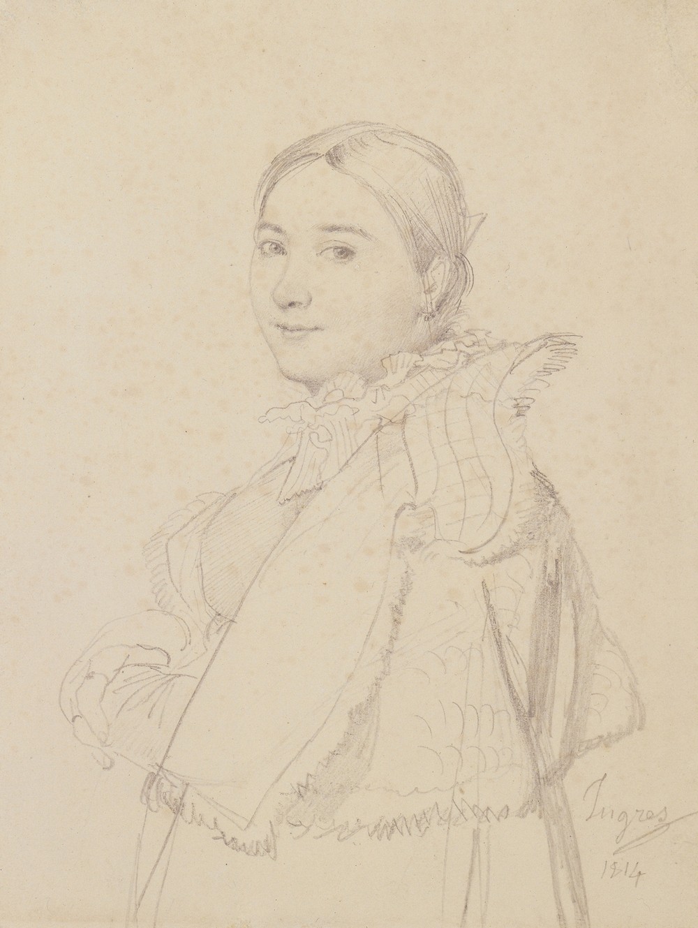 Madame Jean-Auguste-Dominique Ingres, née Madeleine Chapelle