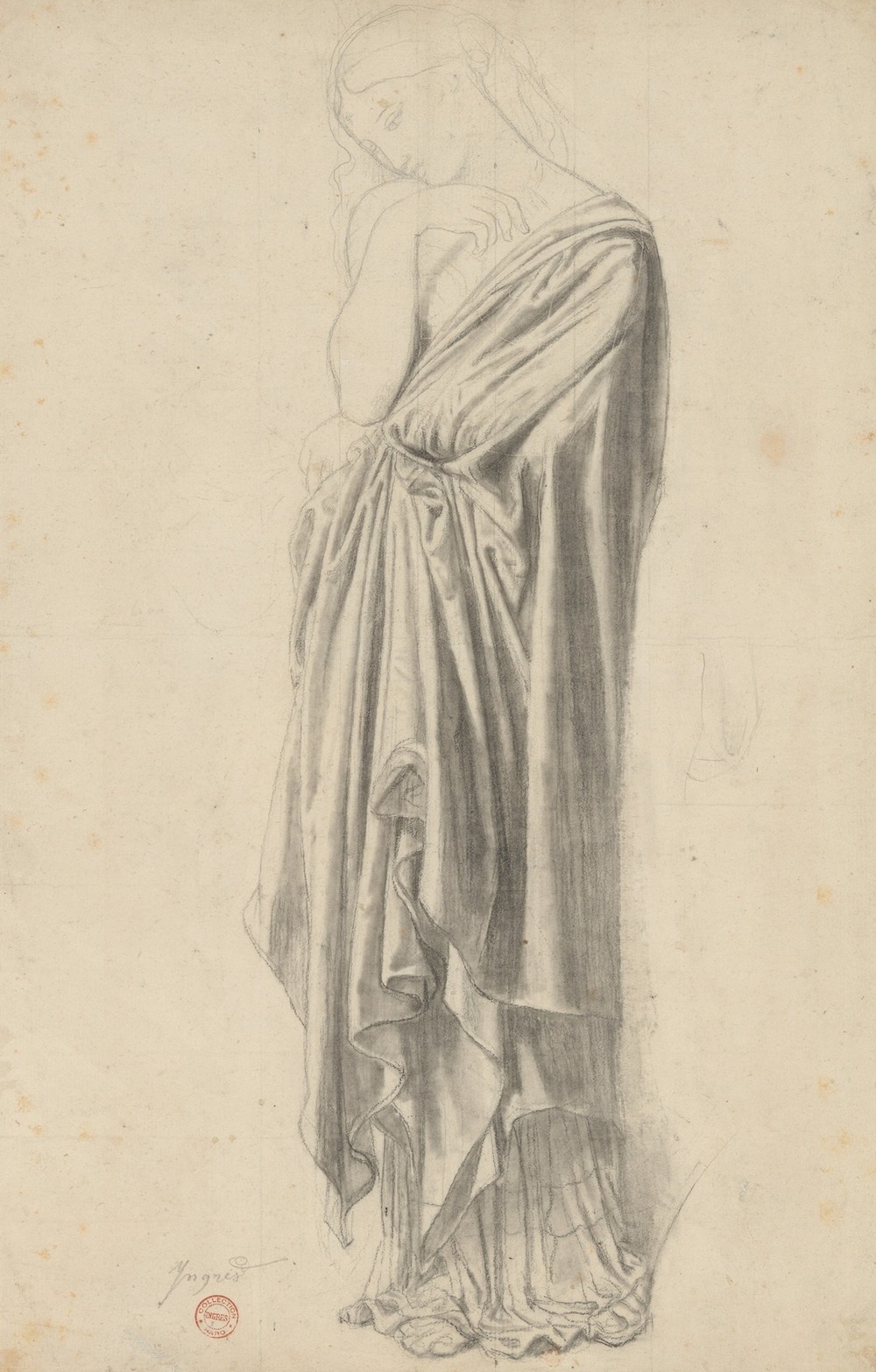 Study for the Figure of Stratonice (1834–40)