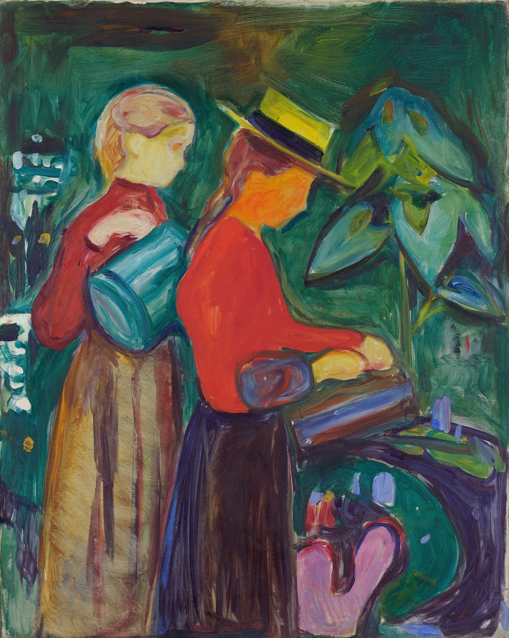 Girls watering Flowers (The Linde Frieze)