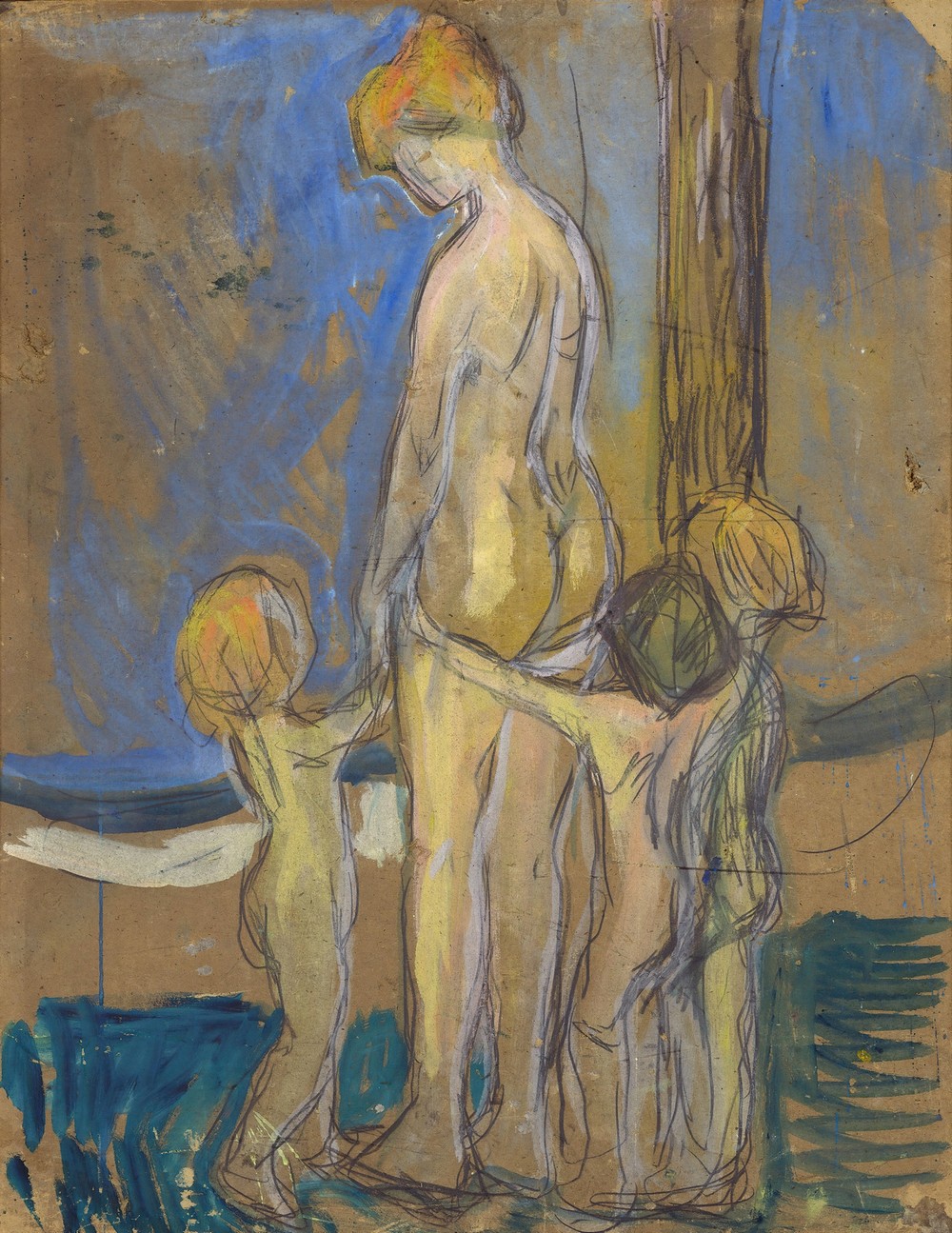 Woman with Children