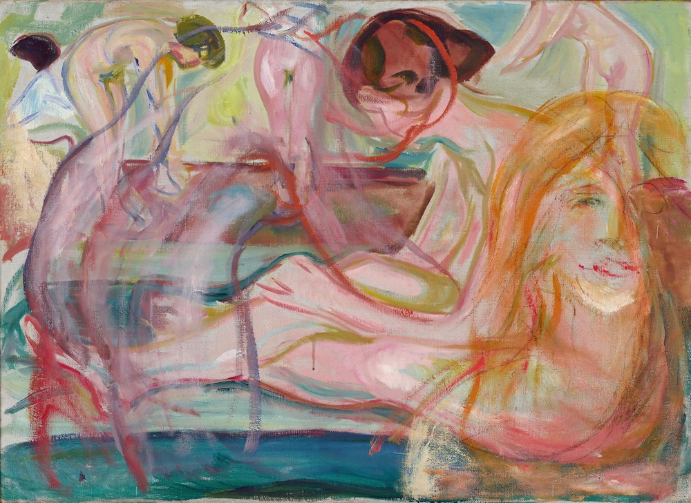 Women in the Bath