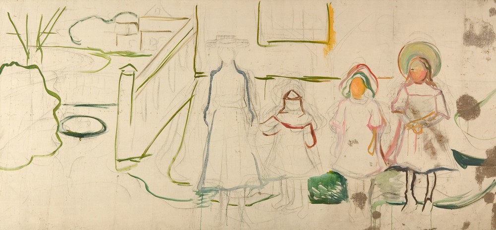 Four Girls in Åsgårdstrand