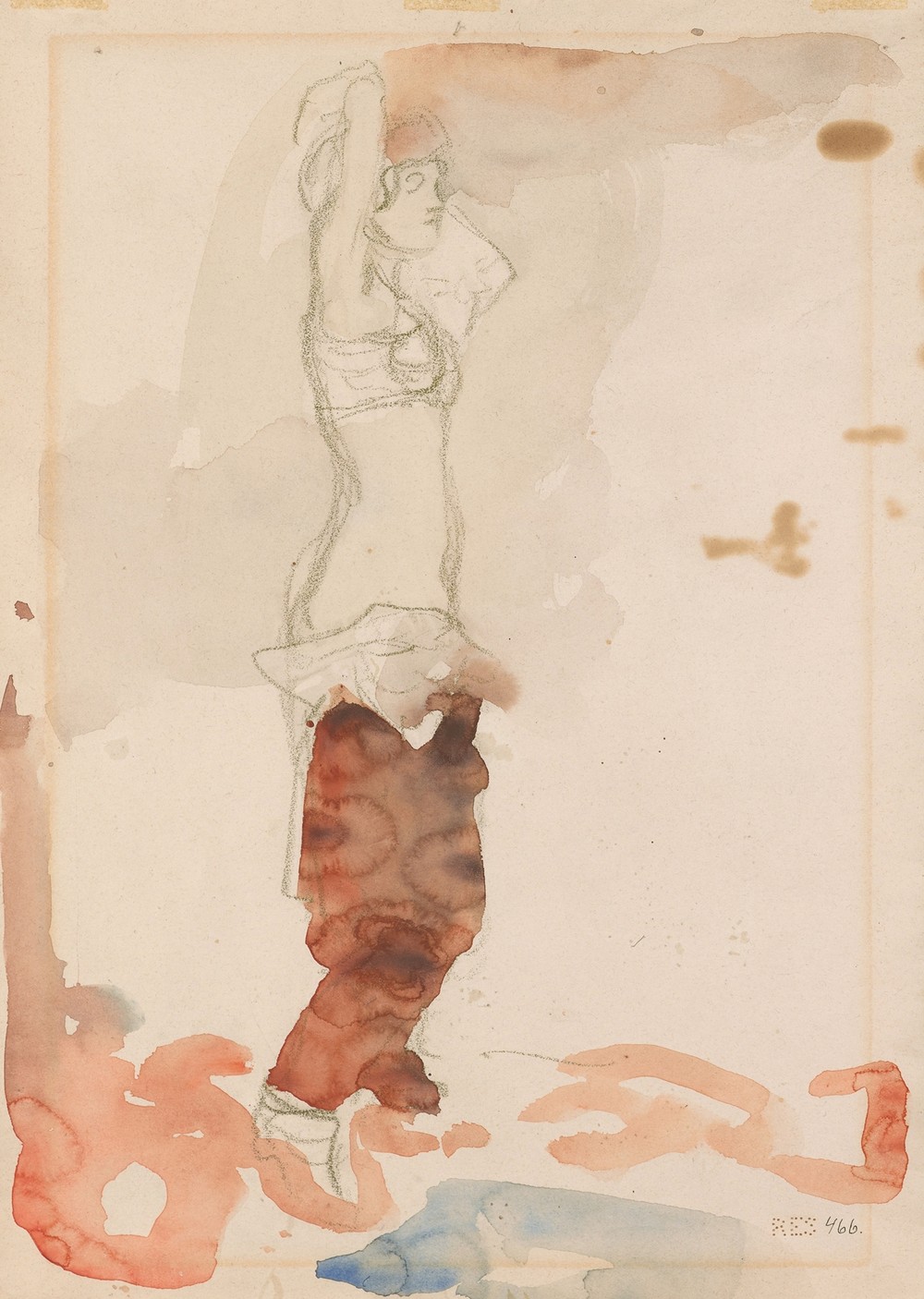 Kvinnelig modellstudie (Ca 1920)