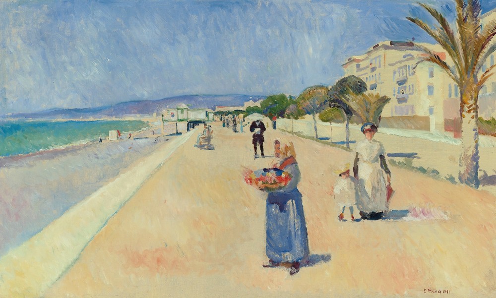 Morgen På Promenade Des Anglais (Morning On The Promenade Des Anglais)