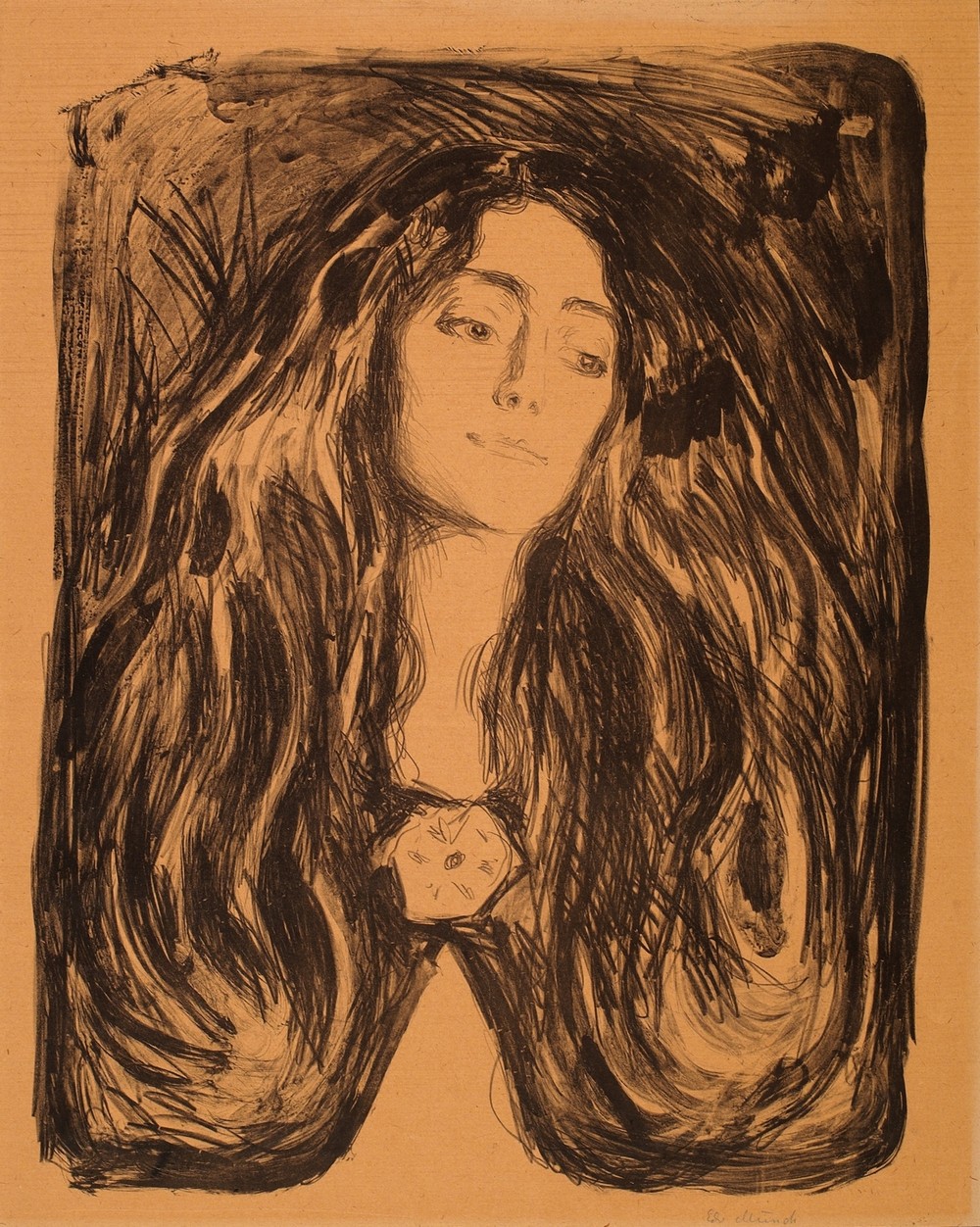 Madonna (The Brooch. Eva Mudocci)