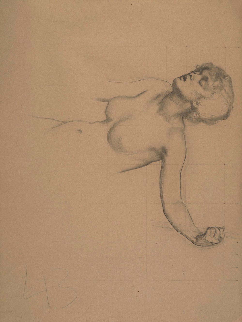 A nude study of a woman