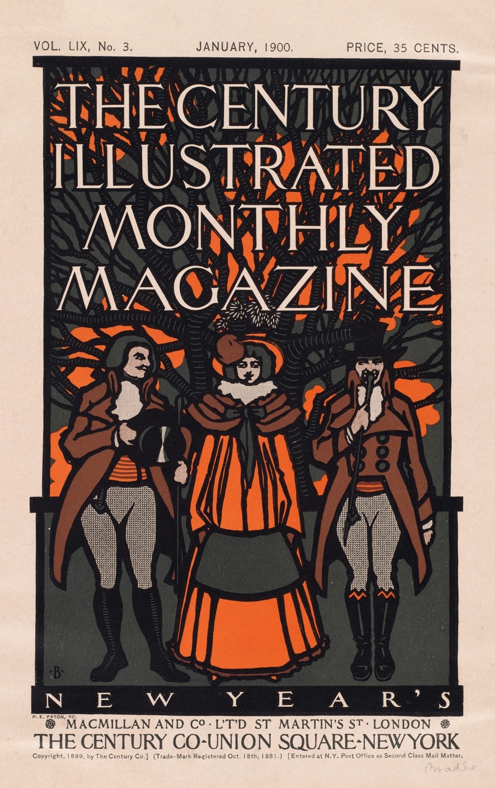 The century illustrated monthly magazine, New Year’s
