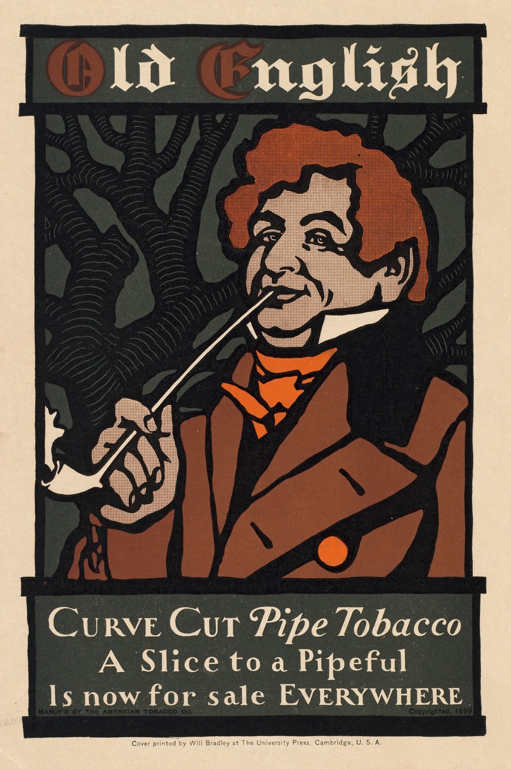 Old English, curve cut pipe tobacco