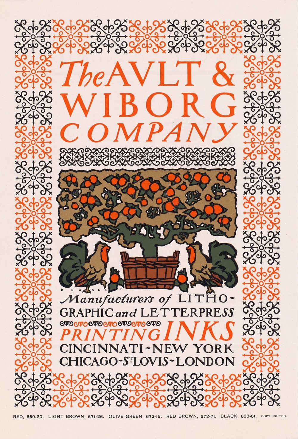 The Ault and Wiborg company (ca. 1890–1920)