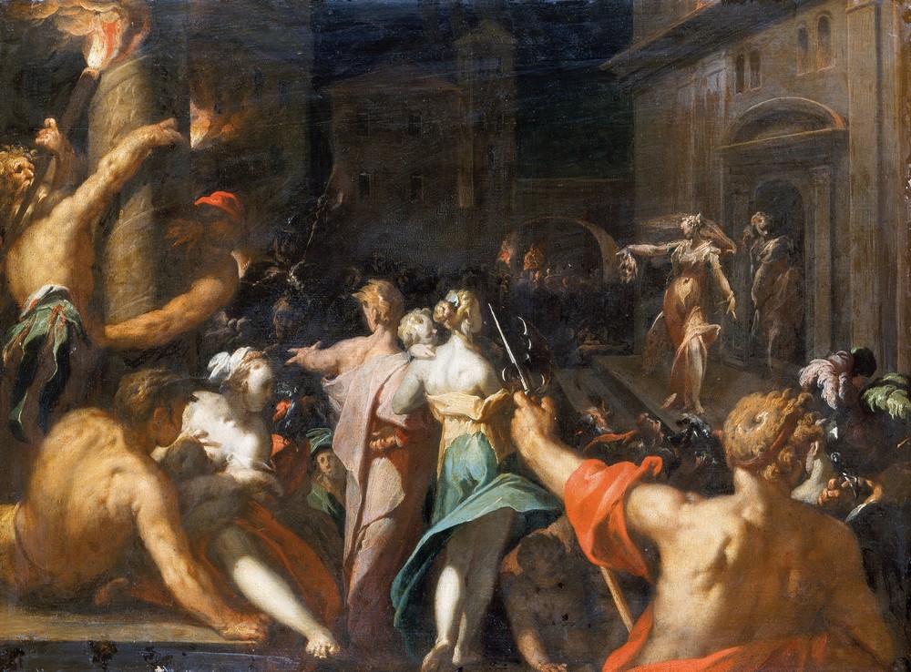 Judith Displays the Head of Holofernes (ca. 1593)