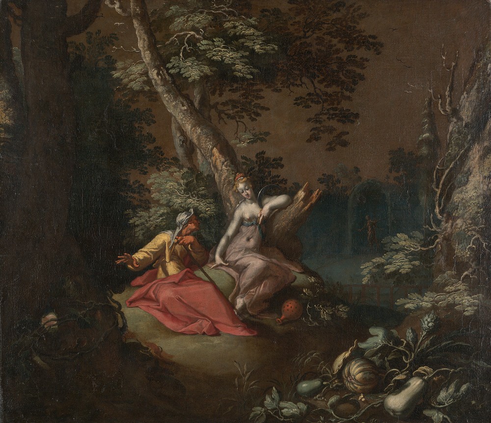 Landscape With Vertumnus And pomona (Ca. 1595–1600)