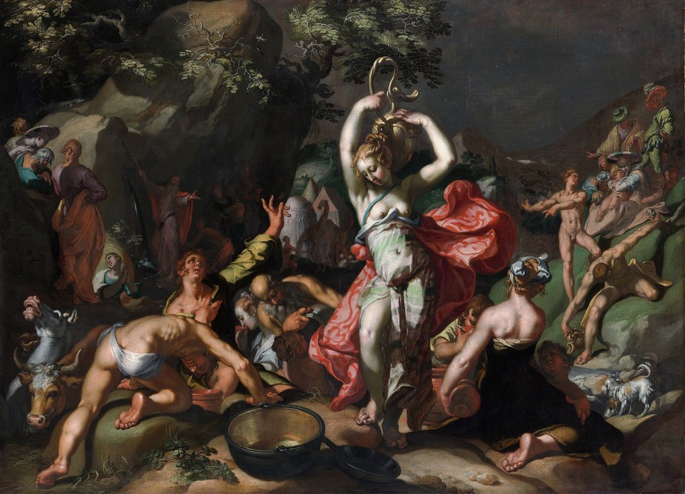 Moses Striking the Rock