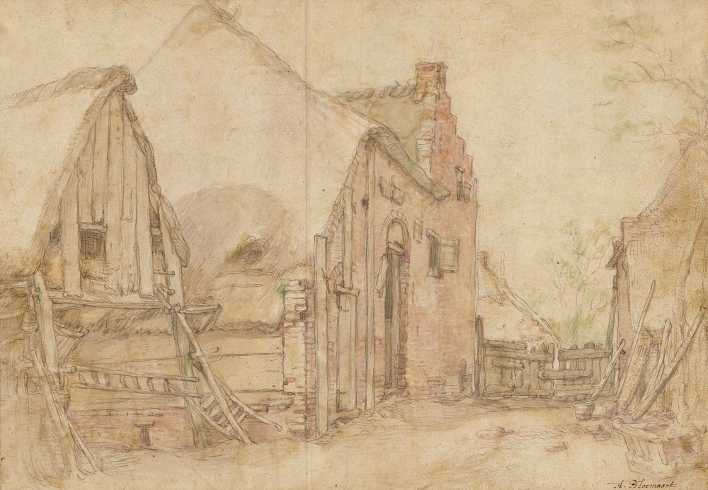 View of a Farm Courtyard