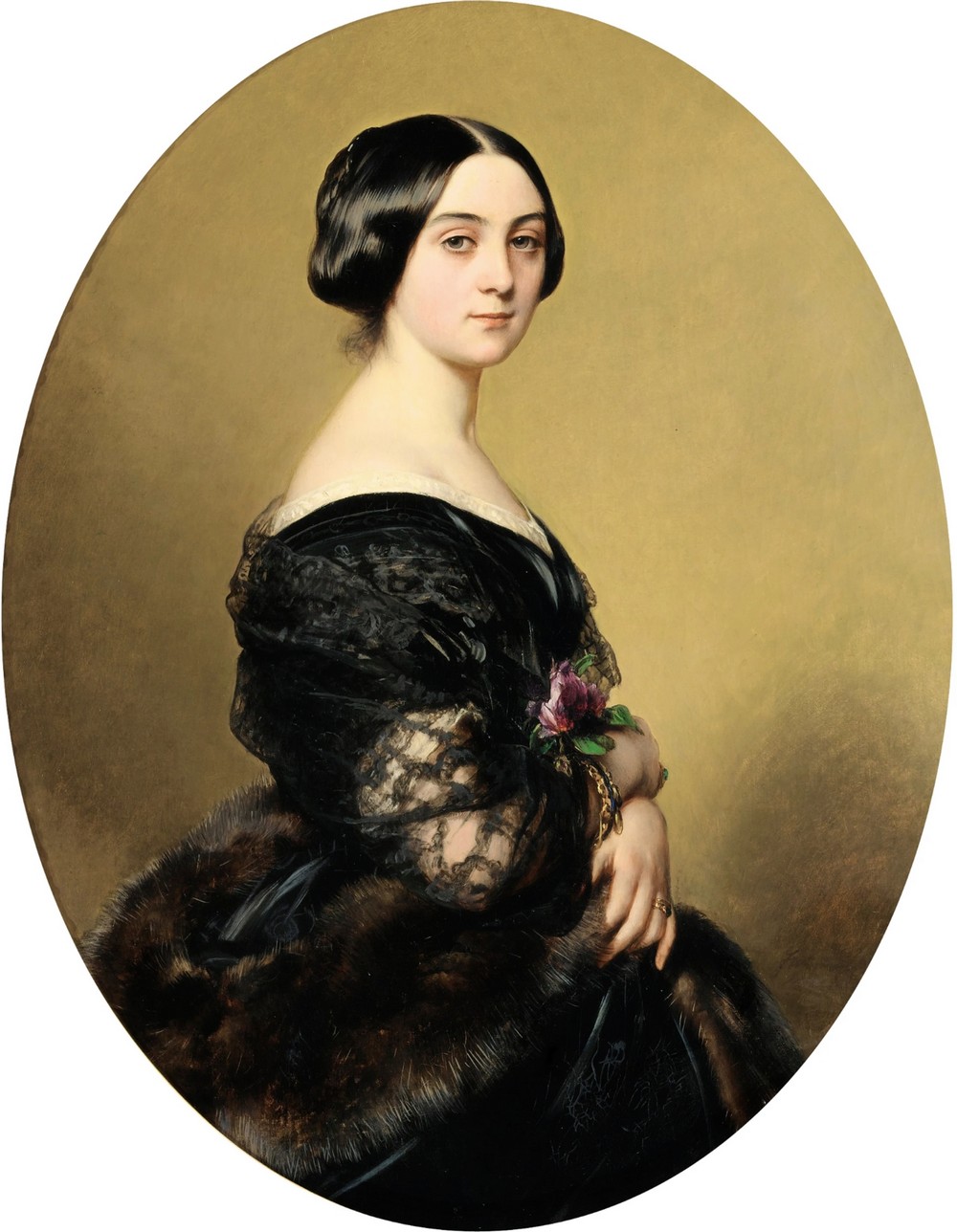 Portrait de la Baronne Henri Hottinguer, née Caroline Delessert